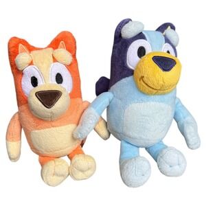 Bluey‎ and Bingo Plush Toy Set Kids Stuffed Animal 7" set